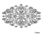 Printable free mandala difficult adult to print 15  coloring pages